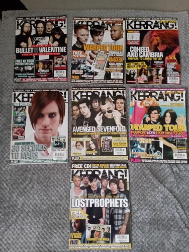 Kerrang music magazine joblot - music,