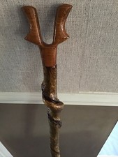 Twisted Lyre Hazel Thumb Stick French Oak Lyre Handel 48 Half Inches To Handle