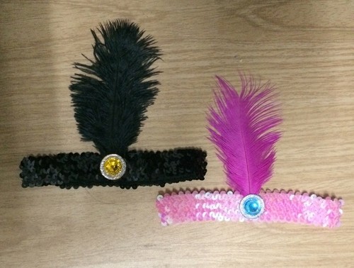 Ladies 1920s sequined flapper - ladies,