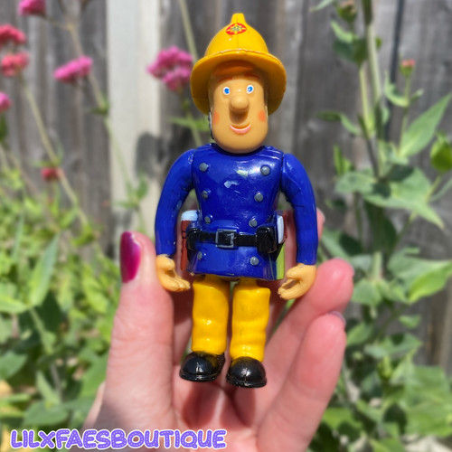 Vintage fireman sam - 3.5",