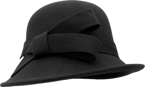 Women felt cloche hat - women,