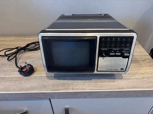 Vintage colour toshiba tv - vintage,