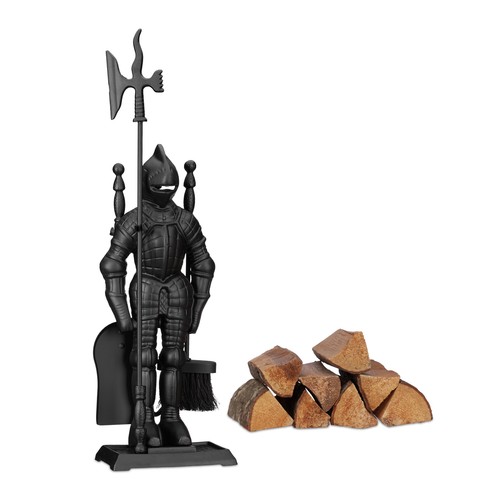Fireplace companion knight