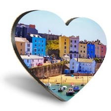 Heart MDF Coasters - Tenby
