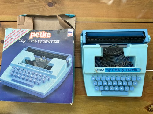 Petite first typewriter - my,