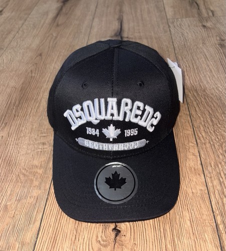 Dsquared2 black baseball cap - dsquared2,