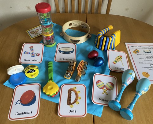 Musical instruments story song - instruments, story/song