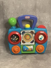 Little Tikes Pop Tunes Lil Rocker Boom Box Interactive Toy 2007 VTG~W/Batteries