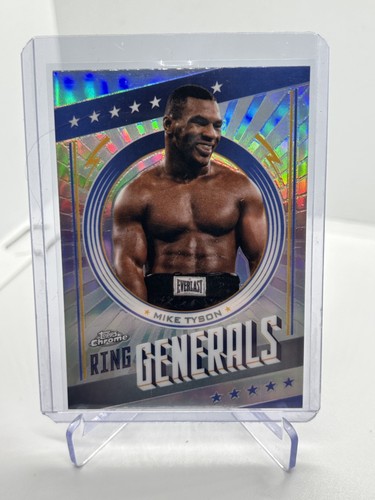 Mike tyson topps chrome - -,