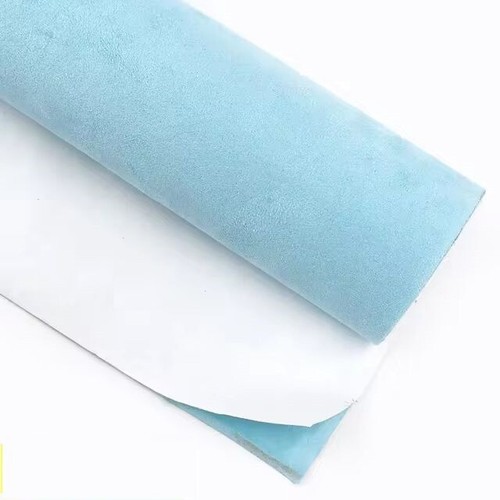 Light blue alcantara - alcantara, suede