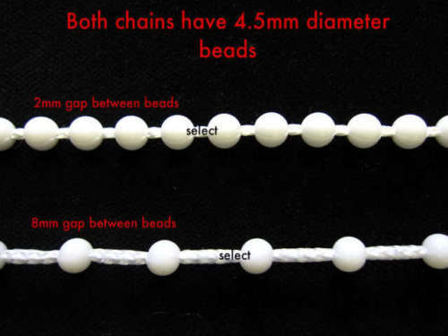 Roller blind beaded - , chain
