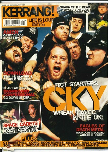 Kerrang 998 march - kerrang, 2004.