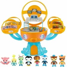 Octonauts Octopod Castle Playset Barnacles Peso Kwazii Action Figur Kids