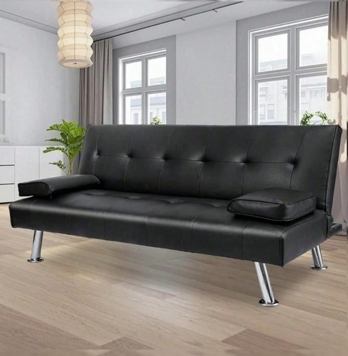 Fabric sofa bed - seater, click