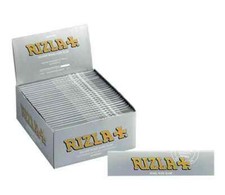 Rizla Silver King Size  Slim Rolling Papers (50 Booklets) - Sealed Box