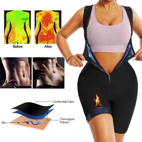 Women sauna suit sweat - women, vest