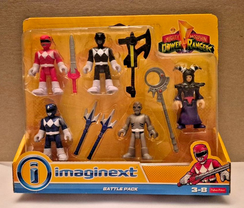 Imaginext power rangers battle - imaginext,