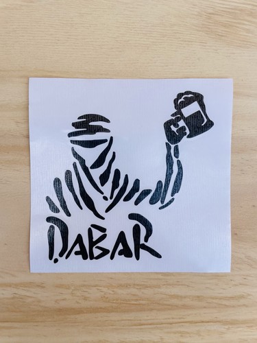 Paris dakar dabar - dakar, sticker