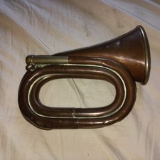 Vintage Copper Small Cycle Buglet By Besson & Co