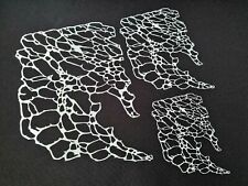 FX Texture Set of 3 Stencils Organic Cells Pattern Airbrushing Mask Freehand