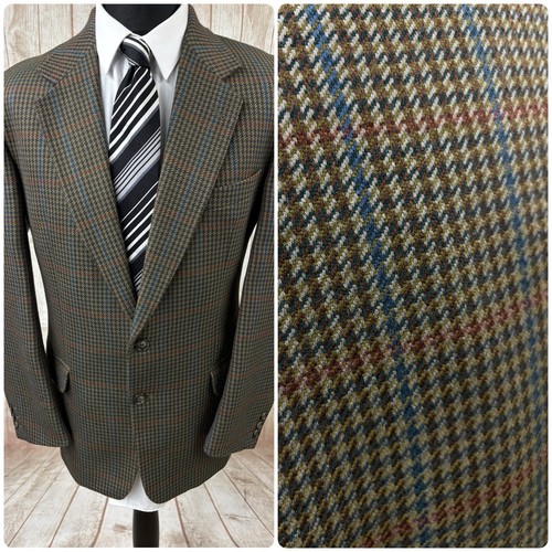 Mens tweed jacket blazer - tweed,