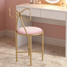 Armless Vanity Chair for