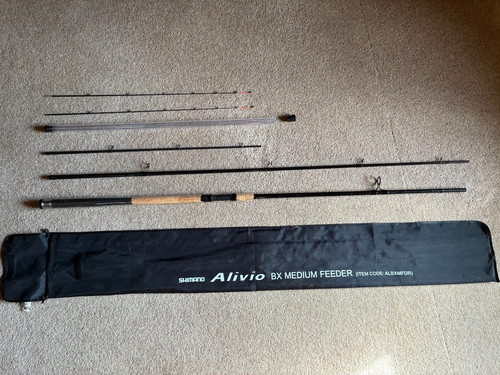 Shimano alivio 12ft medium - shimano, bx