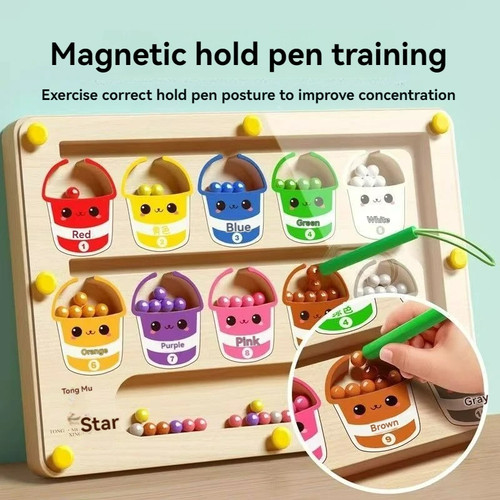 Childrens magnetic maze - magnetic,