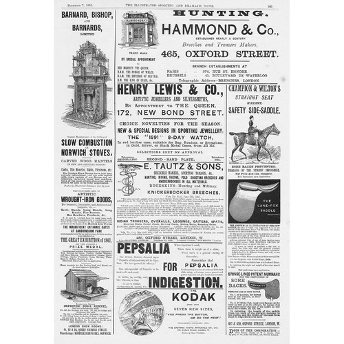 Victorian adverts stoves - victorian,