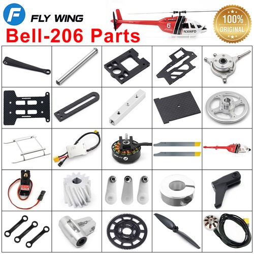 Fly wing bell 206 - bell-206, rc