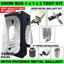 Grow Box Tent Starter Kit 1m
