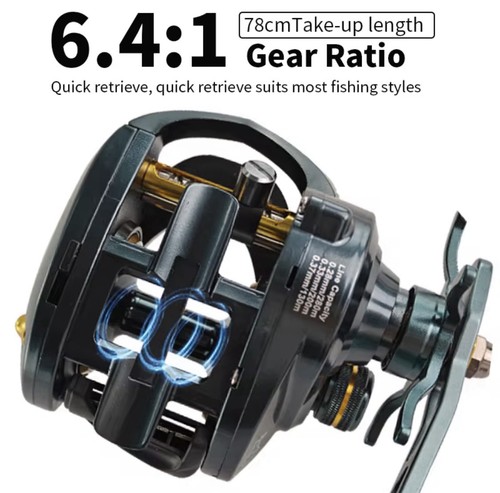 Fishing reel low - reel, profile