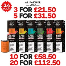 Al Fakher 30K Hypermax Refill Pods | 20mg Prefilled Replacement Pods Only