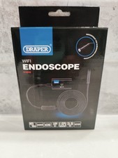 Draper 91648 Compact Rechargeable WIFI Endoscope Waterproof 3.5m Drain Camera
