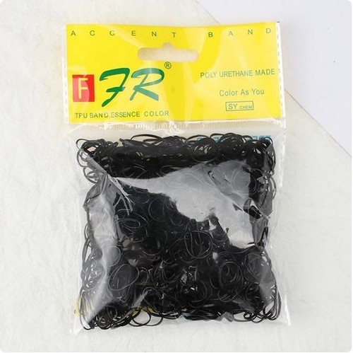 2000pcs mini clear hair - 2000pcs,