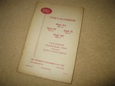 Villiers Motorcycle User's Handbook Mark 31A 9E 2L 31C