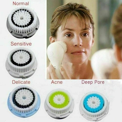 Facial brush head - head, replacements