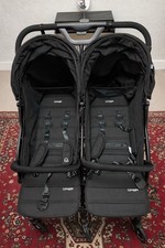 Puggle fold twin pushchair - puggle,