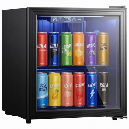 Homcom drinks fridge 48 - drinks, fridge,