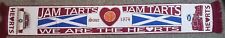 HEART OF MIDLOTHIAN FC SCARF WE ARE THE HEARTS