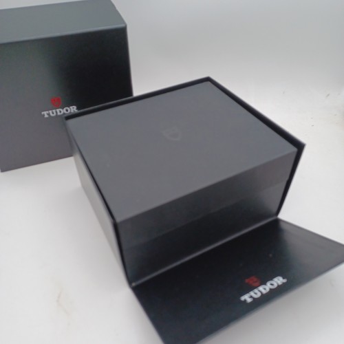 Tudor black used watch box - tudor,