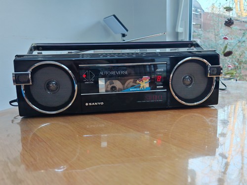 Sanyo 7870l boombox - sanyo, stereo