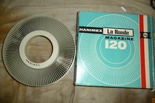 Slide projector carousel for HANIMEX La Ronde 120 slide NO SPILL little useboxed