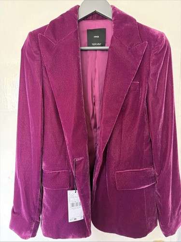 Mnggo velvet blazer size small - mnggo,