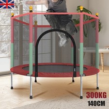 5FT Kid Trampoline With Safety
