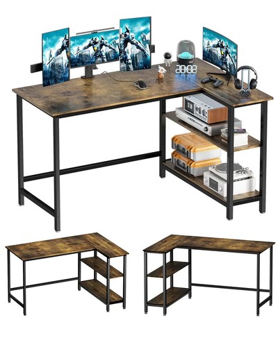 Woodynlux shape gaming - l-shape,