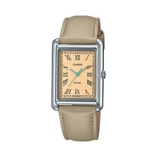 Womens Wristwatch CASIO LTP-B165L-5BVEF Leather Beige Vintage