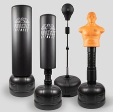 Boxing Punch Kick Bag Kickboxing Dummy Stands MMA Fitness Cardio Gym Home UFC