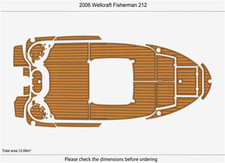 DuraEVA Seadek EVA Foam Boat flooring 2006 Wellcraft 212 Fisherman