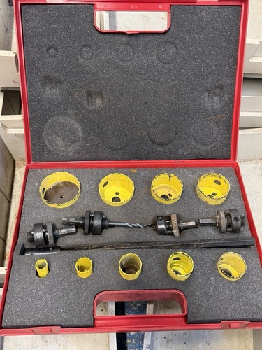 Starrett hole cutter - hole, set